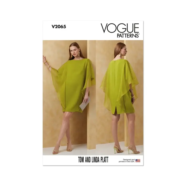Angebot Schnittmuster Vogue Damenkleid V2065 Gr. 44-52