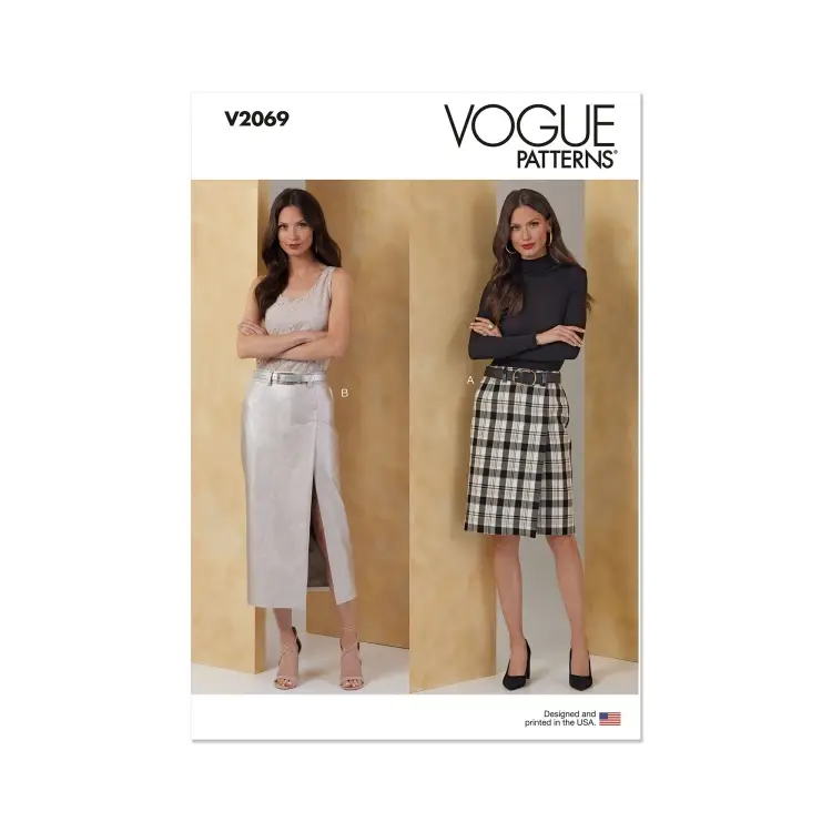 Schnittmuster Vogue Damenrock 2069 Gr. 34-42 Preis Gesenkt