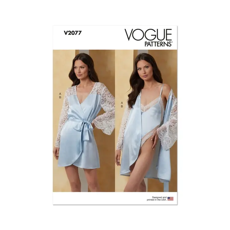 Schnittmuster Vogue Damen Schlafbekleidung 2077 Gr. 42-50 Begrenztes Angebot