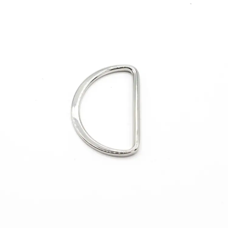 Sichere Zahlung D-Ring 38 mm, silberfarben