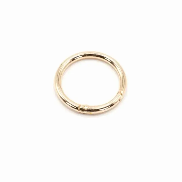 Sichere Zahlung Taschenring 32mm goldfarbig