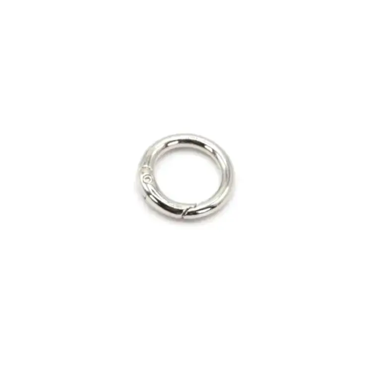 Bestpreis Taschenring 18mm silberfarbig