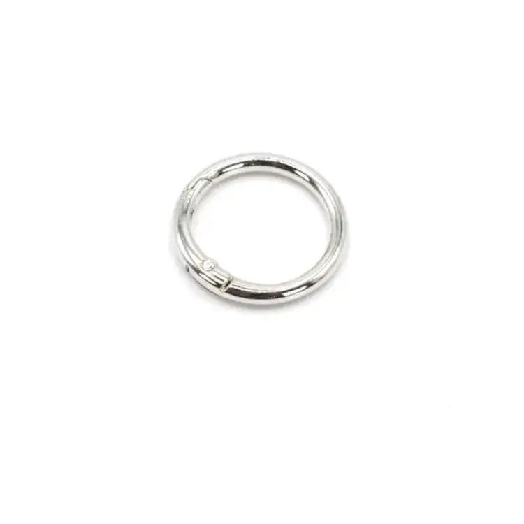 Beliebt Taschenring 25mm silberfarbig