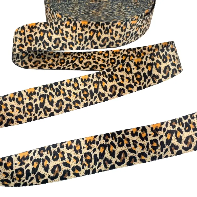 Gurtband Doubleface Animal Print, orange Top-Angebot