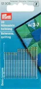 Prym 20 Nähnadeln halblang ST 3-7 silberfarbig Nur Heute