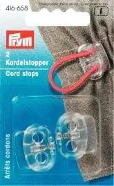 Jetzt Kaufen Prym 2 Kordelstopper 2-Loch transparent