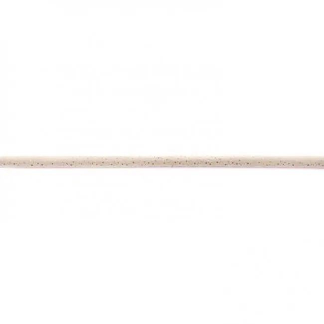 Kordel Velourleder Glitzer creme Breite: 5mm Sale