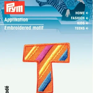 Prym Applikation Buchstabe T ca. 2,5x3cm Heißes Angebot