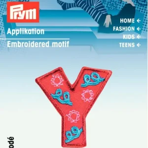 Prym Applikation Buchstabe Y ca. 2,5x3cm Saisonangebot