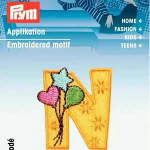 Prym Applikation Buchstabe N ca. 2,5x3cm Super-Preis