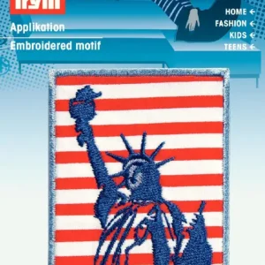 Prym Applikation USA Freiheitsstatue ca. 5x7cm Highlight
