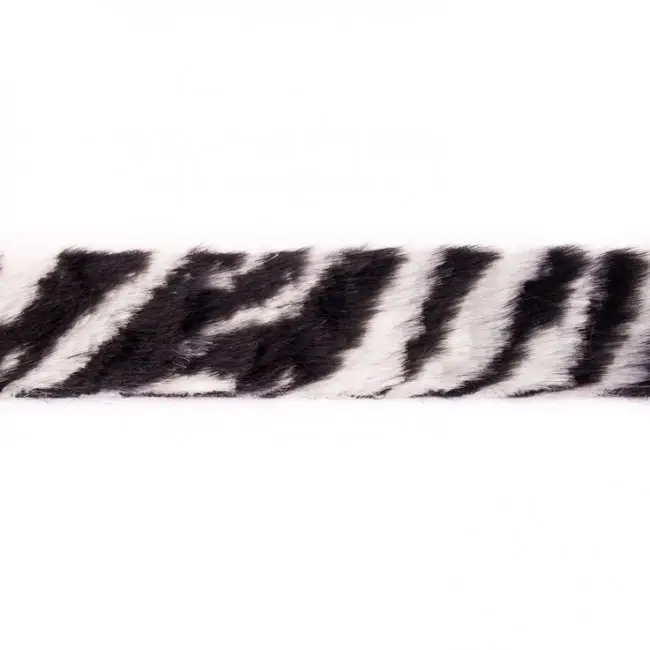 Neu Im Sortiment Fellband Band zebra Breite: 4cm