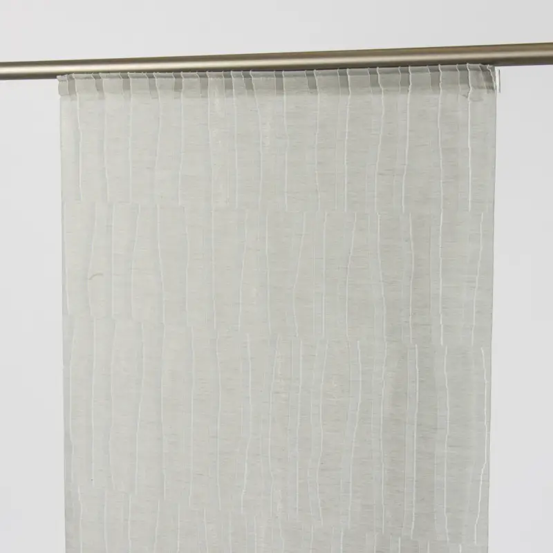 Top-Angebot Schiebevorhang Flächenvorhang Scherli Streifen Miakdo grau 245x60cm