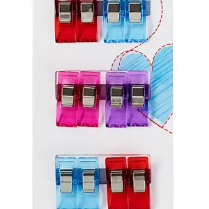 Markenware Prym Stoff Clips 12 Stück 2,6cm