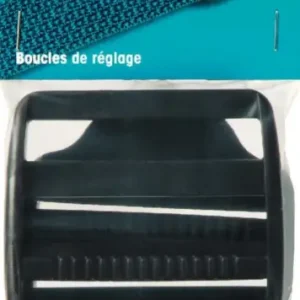 Neue Ware Prym 2 Klemmschnalle Leiterschnalle 50mm schwarz