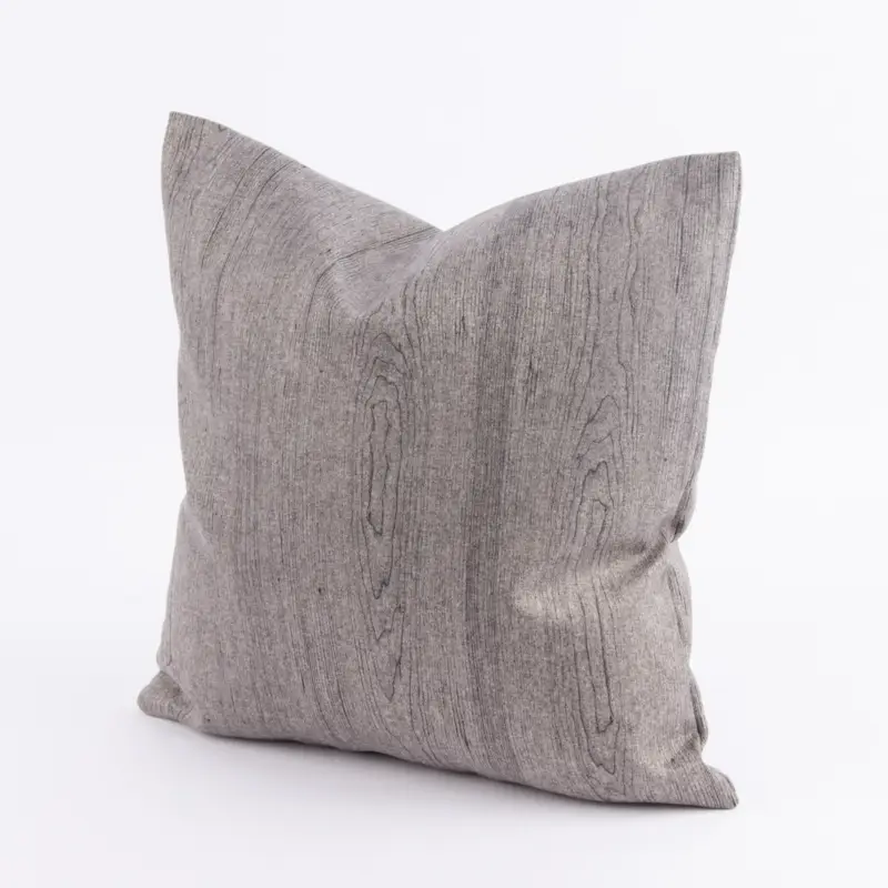 Aktuell Kissenhülle Wood Filzstoff grau 40x40cm