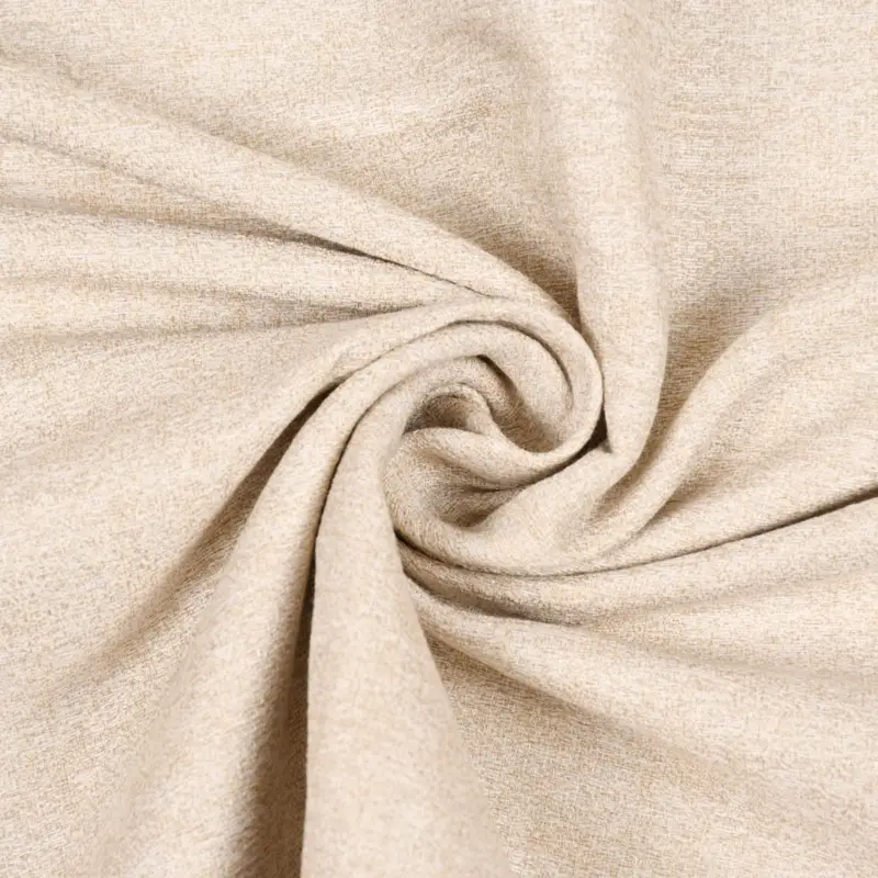 Rasch Textil Dekostoff Gardinenstoff Rio raumhoch meliert beige 280cm Mega-Angebot