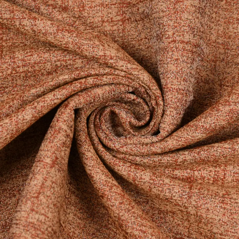 Online Kaufen Rasch Textil Dekostoff Gardinenstoff Rio raumhoch meliert terracotta 280cm