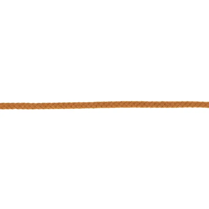 Nur Für Kurze Zeit Baumwoll Kordel Zierband ziegelrot Breite: 8mm