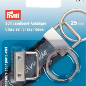 Prym Schlüsselband Anhänger silber 2,5x2,5cm Günstig