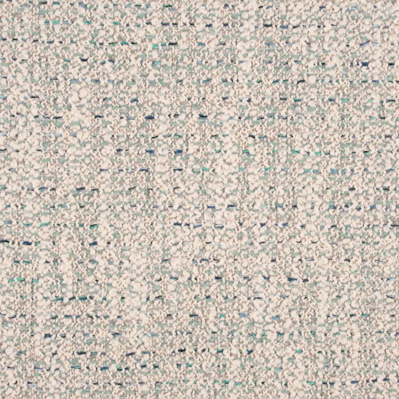 Bezugsstoff Möbelstoff Polsterstoff Zircon Boucle-Optik Struktur beige türkis 1,4m Breite Jetzt Bestellen