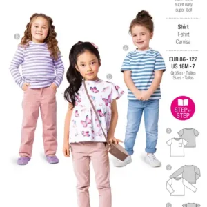 Abverkauf Burda Schnittmuster 9205 Kinder Shirt