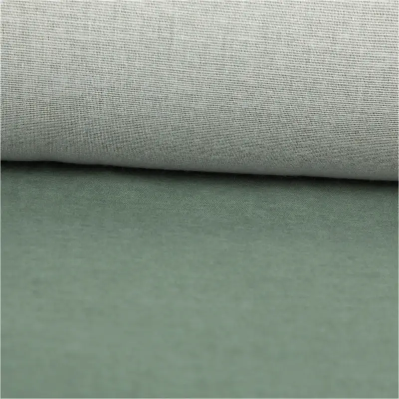 Günstig Polsterstoff Mikrofaser Fleckschutz Easy Clean Milo uni eukalyptus-grün 1,45m Breite