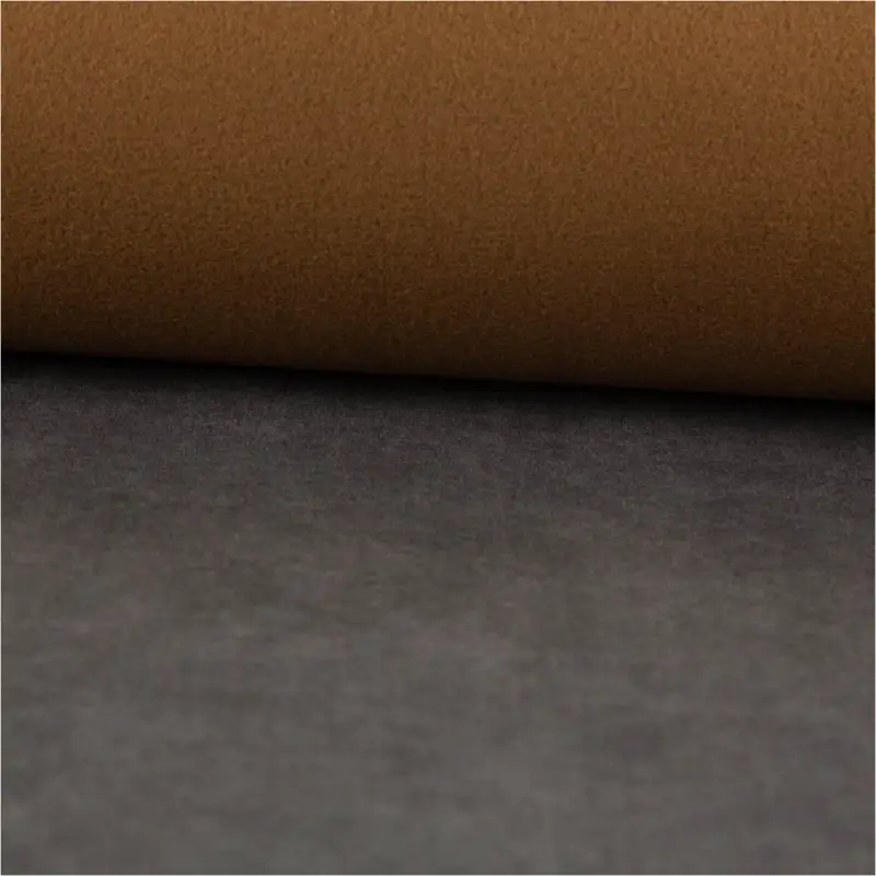 Super-Preis Polsterstoff Mikrofaser-Samt Fleckschutz Easy Clean Vena uni anthrazit 1,45m Breite