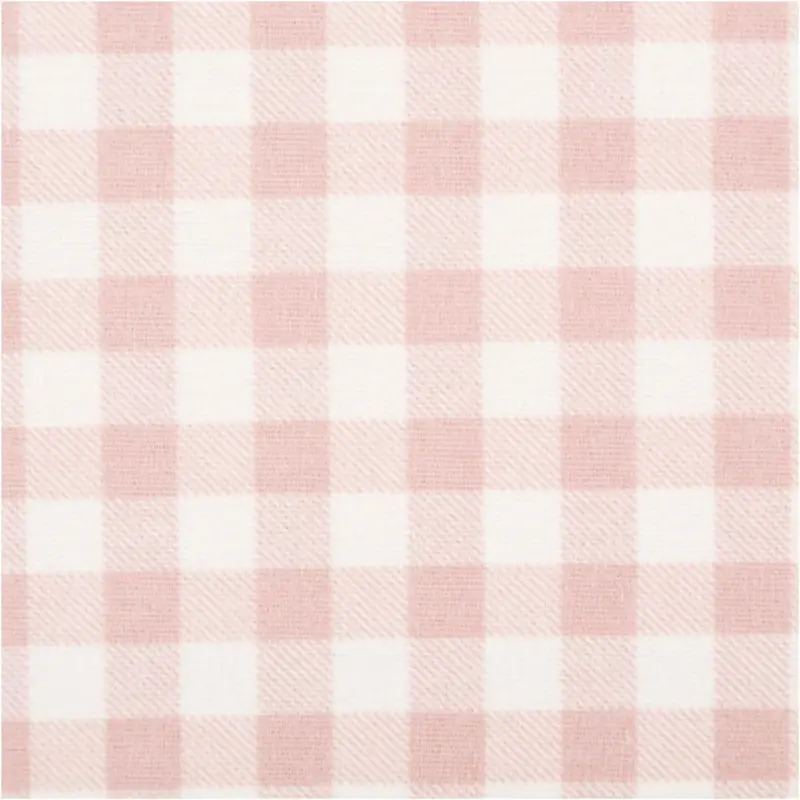 Flanellstoff Baumwollstoff Karos rosa 1,43m Breite Wochenendangebot