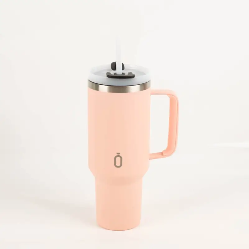 Trinkbecher Runbott Latt 1100 Cotton Candy mit Henkel 1100ml- geschmacksneutral, BPA-frei und auslaufsicher Versand Am Gleichen Tag