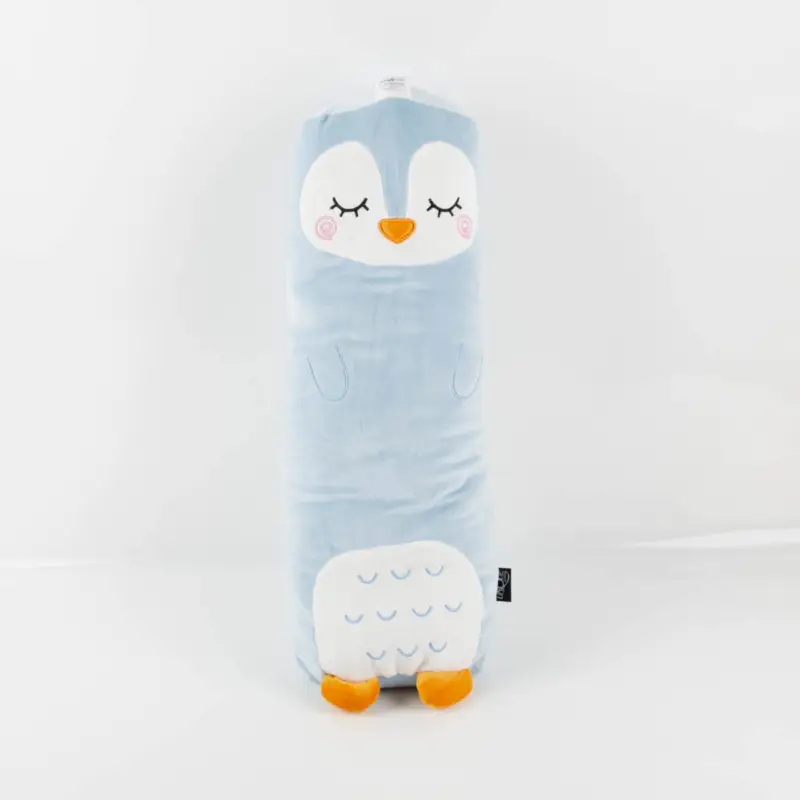 Kracherpreis Kissen Spandex Super Soft Plüsch Cuddle Penguin blau 60cm