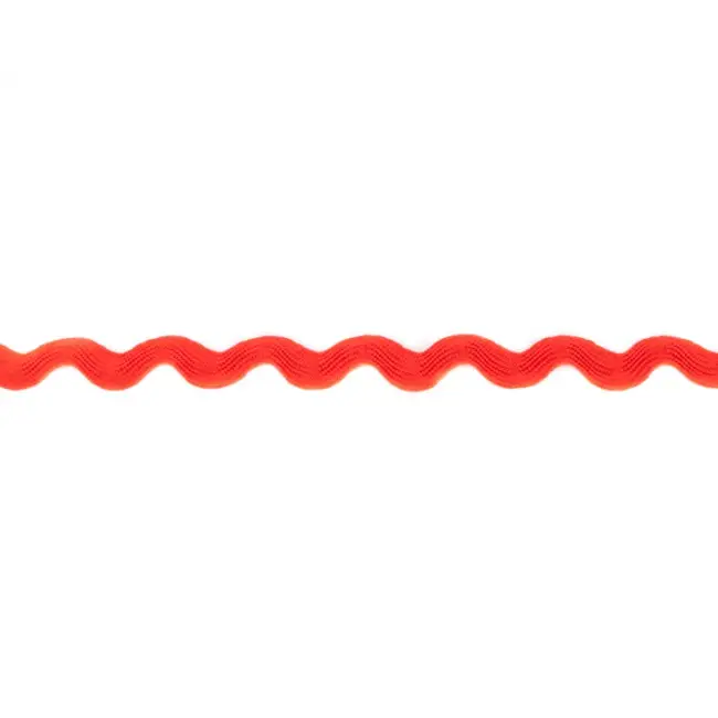 Zackenlitze rot breit 13mm Zertifiziert