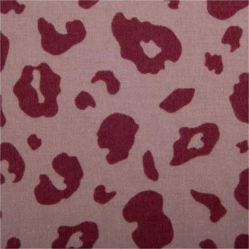 Neu Flanell Stoff Baumwollflanell Leo rosa pink 1,47m Breite