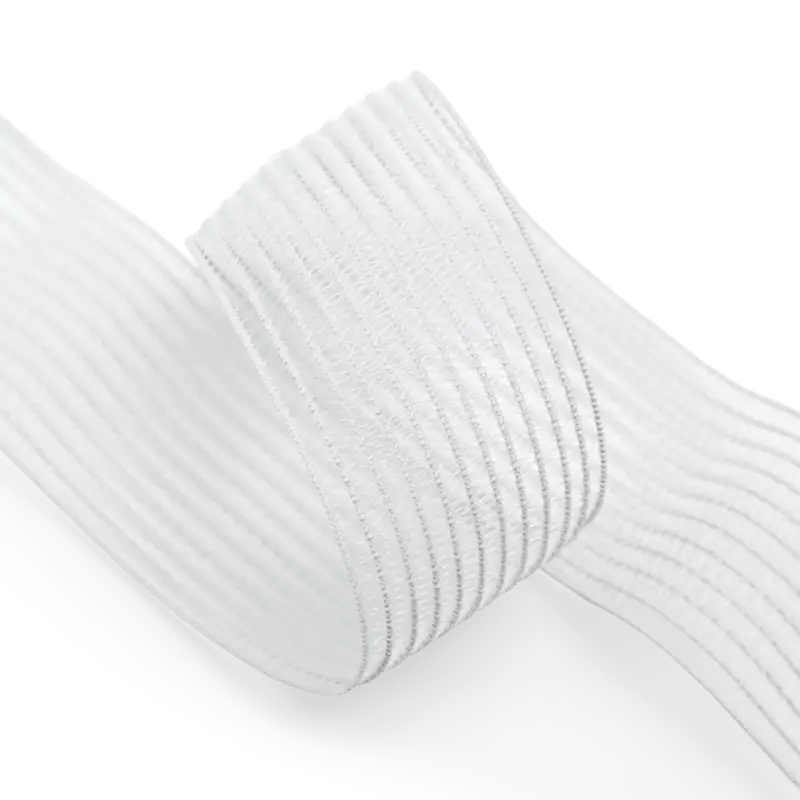 Gummiband 38mm weiß 2m Zertifiziert