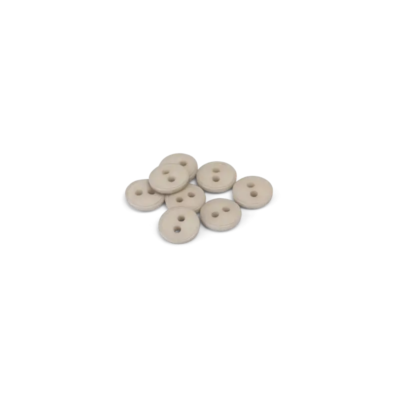 Sale Knopf, 2-Loch 11mm Hellgrau, 8 St.
