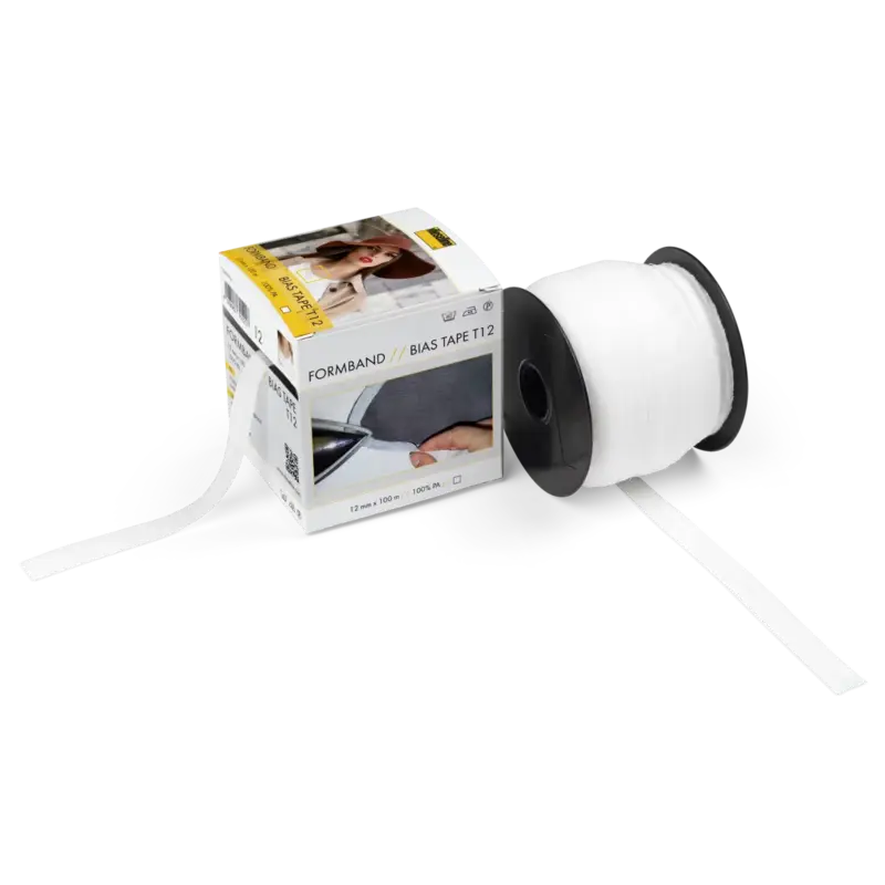 Vlieseline Formband 12mm 100m, weiß Begrenztes Angebot