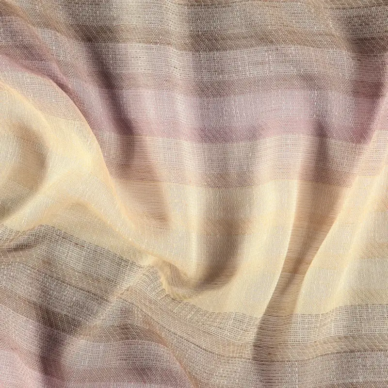 Voile, Beige/Rosa Streifen Jetzt Bestellen