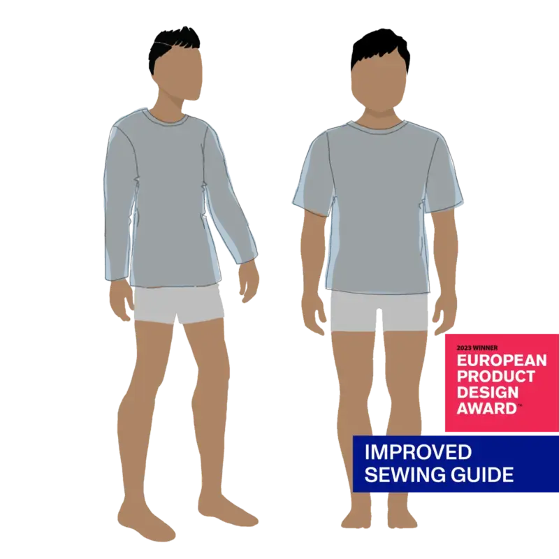 Super-Preis T-Shirt mit langen und kurzen Ärmel, XXL