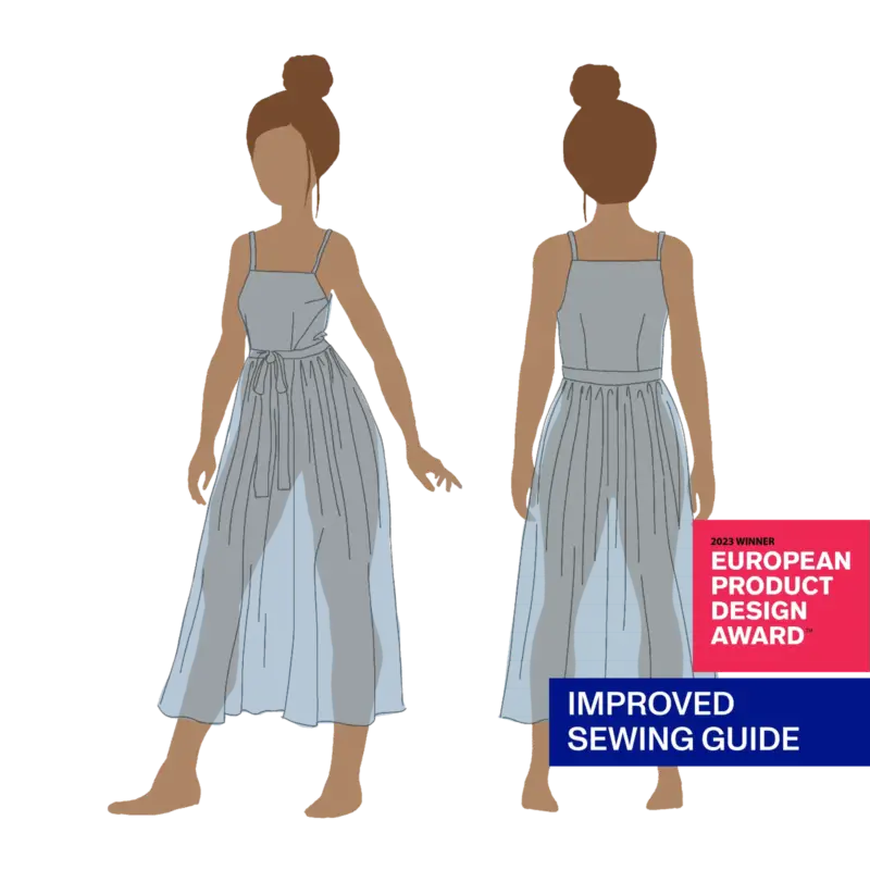 Trägerkleid mit wickeleffekt, 42 Beliebt