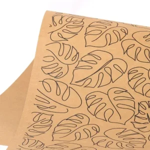 Preisknaller SnapPap Design Monstera 75x50cm - Papier in Lederoptik