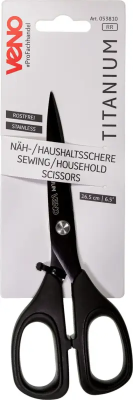 Titanium Näh-/ Haushaltsschere 6,5" 16,6cm Nr.053810 Jetzt Bestellen