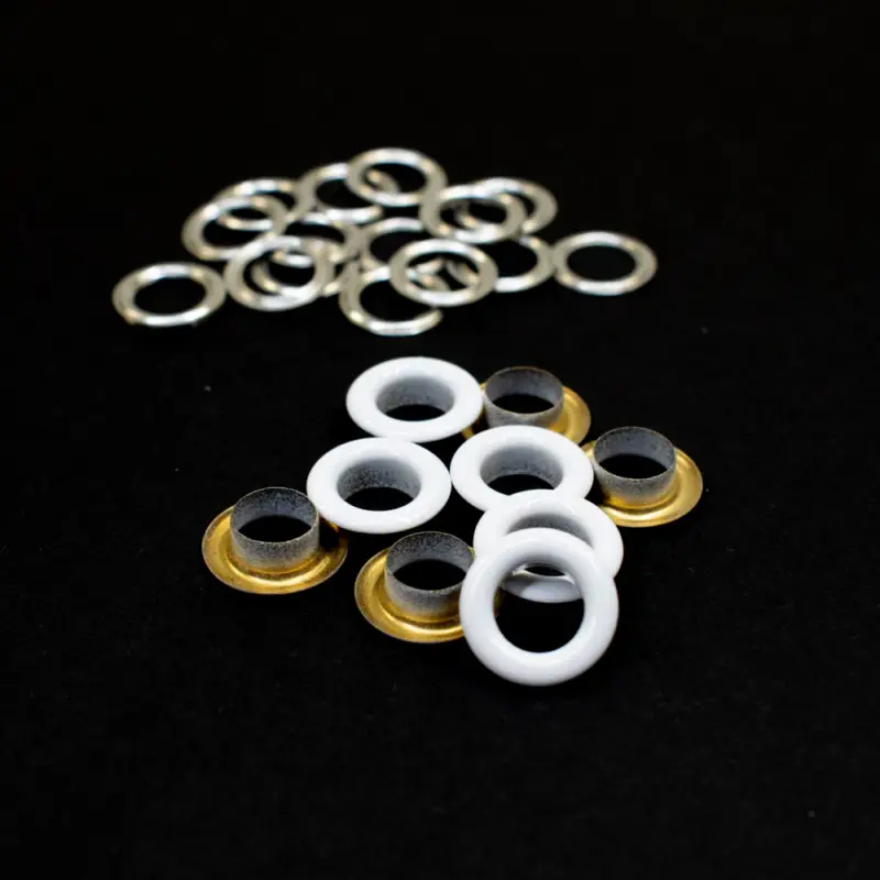Snaply bunte Ösen 8 mm weiß Solange Der Vorrat Reicht