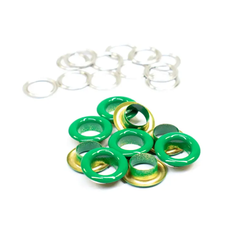 Snaply bunte Ösen 8 mm grün Knallerangebot