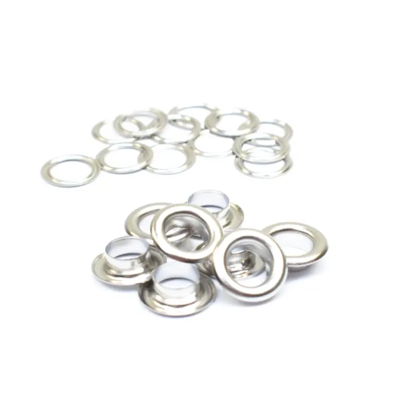 Angebot Snaply bunte Ösen 8 mm silber