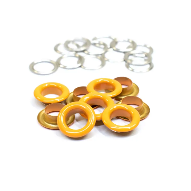 Snaply bunte Ösen 8 mm orange Wochenendangebot