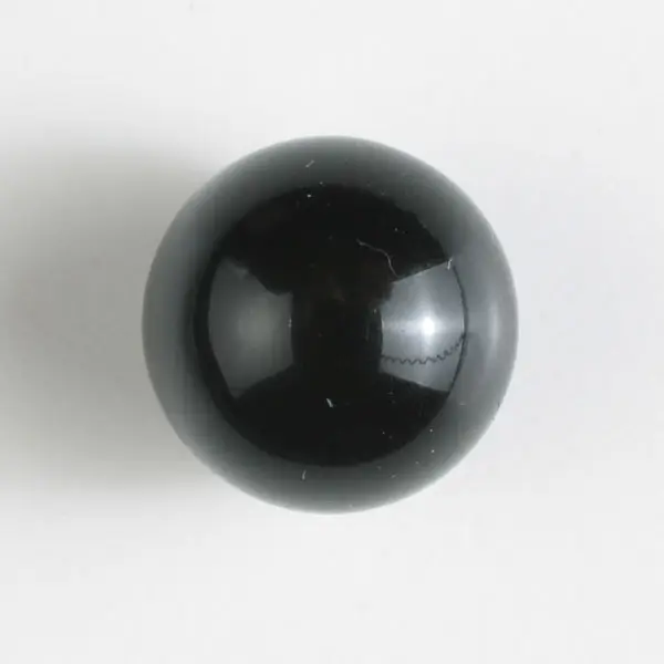 Bestseller Polyester-Kugelknopf mit Öse - Größe: 11mm
