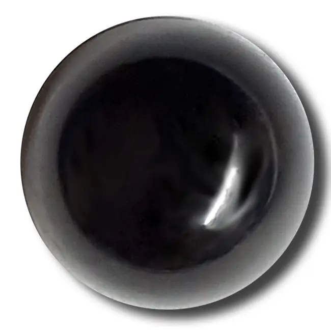Echt Kugelknopf - Größe: 15mm