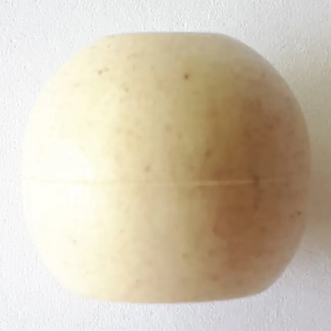 Angebot Kordelende aus echtem Holz - Größe: 16mm