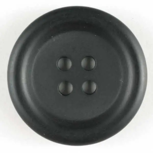 Anzugknopf mit Rand und vier Löchern - Größe: 23mm Solange Der Vorrat Reicht
