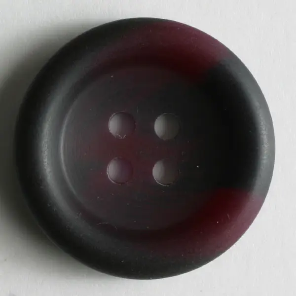 Anzugknopf mit Farbverlauf und vier Löchern - Größe: 23mm Markenprodukt